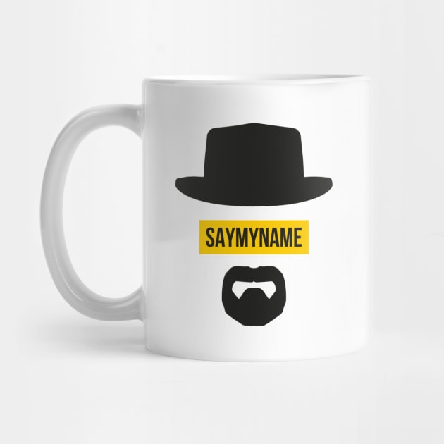 Say my name by Heisenberg Breaking Bad Tv Series by udesign